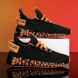 Women's Contrast Color Lightweight Sneakers, Breathable Running Shoes